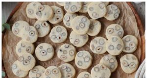 Masarykovo cukroví: tradiční máslové cukroví s lískovými oříšky