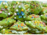 Pistáciové stromečky: Jedinečný recept na vánoční cukroví s lahodným krémem a vůní pistácií