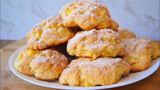 Vezměte 2 jablka a udělejte tyto měkké jablečné sušenky za pár minut