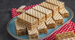 Karamelové grilážky – tradiční oplatková pochoutka s karamelem Karamelové grilážky - tradiční oplatková pochoutka s karamelem