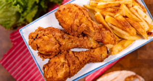 Křupavá smažená kuřecí stehna jako z KFC – základem je správná marináda! Křupavá smažená kuřecí stehna jako z KFC - základem je správná marináda!