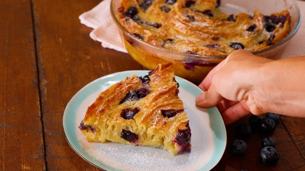 Citronový koláč s borůvkami a filo těstem: Lahodný dezert krok za krokem