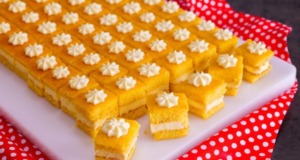 Ovocné kostky s pomerančovým krémem: Lahodný recept pro sladkou chuť