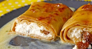 Zapečené palačinky s tvarohem a rozinkami: Krok za krokem k dokonalosti Zapečené palačinky s tvarohem a rozinkami: Krok za krokem k dokonalosti