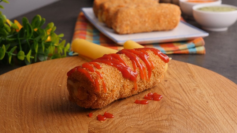 Sýrové roládky se šunkou a mozzarellou – Křupavá pochoutka