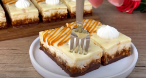 Karamelovo-čokoládový dezert s karamelovo-arašídovým krémem s mascarpone – Bez pečení!