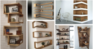 Designové rohové poličky, které zaujmou každou vaší návštěvu!