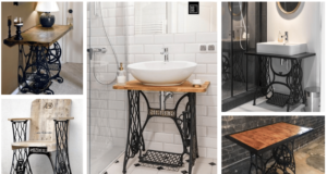 Předělejte starý šicí stroj na něco úžasného: 20+ inspirací, jak na to!