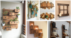 Už žádné holé zdi v domácnosti: 20+ nástěnných dekorací ze dřeva!