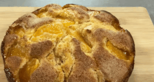 Jednoduchý FOTO recept na skvělý dort s kousky mandarinek!