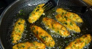 Křupavé bramborovo-petrželové krokety s chutným tzatziky dresinkem – skvělá kombinace Křupavé bramborovo-petrželové krokety s chutným dresinkem - skvělá kombinace