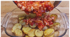 Bleskovka z kuřecího masa a brambor: Rychlý a chutný recept, který je třeba mít vždy po ruce!