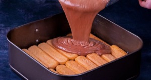Jednoduchý recept na lahodný čokoládový zákusek s piškoty!