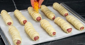 Párečky ve slanině a v listovém těstíčku – Tip na slanou svačinku!