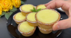 Velikonoční tartaletky s citronovým krémem na váš sváteční stůl