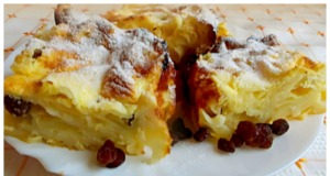 Recept na falešný tvarohový koláč z listového těsta