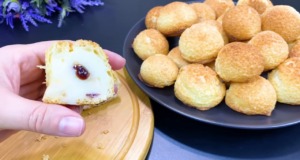 Křupavé kuličky plněné lahodným krémem a džemem – netradiční recept