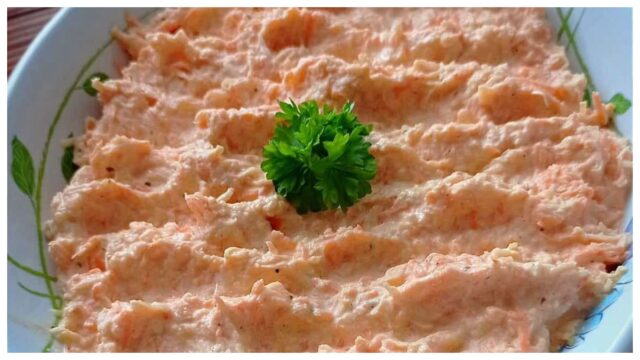 mrkvovo-celerova pomazánka