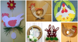 Velikonoční tvoření pro děti – Vyrobte si jeden z těchto krásných výtvorů!