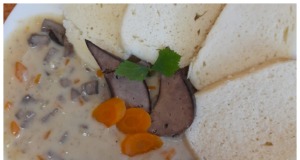 Recept na Pajšl – plíčky na smetaně s houskovým knedlíkem