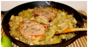 Vepřové plátky na cibulce: Bleskový oběd z jedné pánve