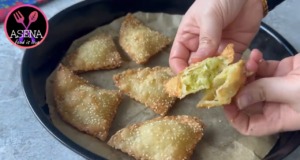 Smažené sezamové pirohy s cuketovou náplní a sýrem – Trochu jinak, ale o to více chutnější!