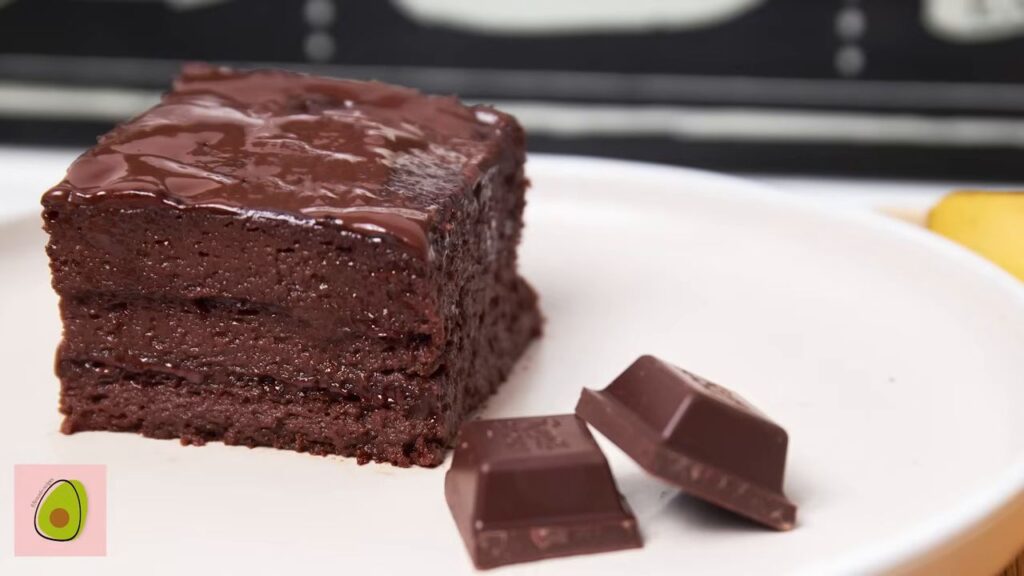 Bombastický kakaovo-banánový BROWNIE s čokoládovou polevou