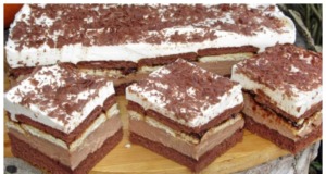 Kubánské čokoládové řezy s Nutellovým krémem