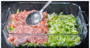 Chutný pekáč s mletým masem a zelím: Tento recept je vždycky dobrý nápad a všichni si budou pochvalovat