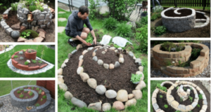 Unikátní spirálovité zahradní skalky, které zaujmou každou vaší návštěvu: 20+ super inspirací pro vás!