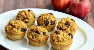 Zdravé mlsání – Jablečné muffiny z ovesných vloček BEZ cukru a mouky!