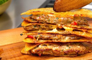 Recept na vynikající domácí quesadillu z mletého hovězího masa!