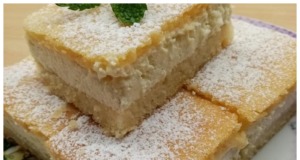 Babiččin tvarohový koláč: Recept na nejšťavnatější a nejvláčnější dezert Tvarohový koláč s citronovou vůní