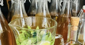 Osvěžující letní nápoj přímo z vaší zahrady: Domácí sirup z máty nebo černého bezu