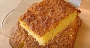 Fantastický kokosový koláč BEZ špetky mouky – Jednoduchý recept!