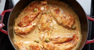 15-minutový recept na TOP kuřecí prsa na víně a olivách, který zvládne úplně každý