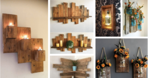 20+ nástěnných dekorací do domácnosti z podpalového dřeva: Tentokrát jej nepalte!
