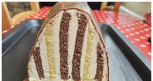 Recept na pečený retro zákusek střecha