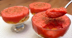 Piškotová dobrůtka s jahodovou pěnou a citronovým krémem – Delikatesa pro všechny! Piškotová dobrůtka s jahodovou pěnou a citronovým krémem - Delikatesa pro všechny!