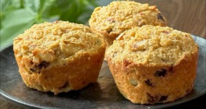 Křehké jablečné koláčky s ovesnými vločkami a ořechy – snadný recept Křehké jablečné koláčky s ovesnými vločkami a ořechy