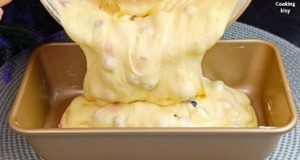 Hebký borůvkový koláč z citronového jogurtu a čokolády – Ideální k lahodné kávičce! Hebký borůvkový koláč z citronového bílého jogurtu a čokolády - Ideální k lahodné kávičce!