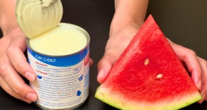 Kouzelná pěna z červeného melounu, smetany a kondenzovaného mléka – Delikatesa ve sklenici! Kouzelná pěna z červeného melounu, smetany a kondenzovaného mléka - Delikatesa ve sklenici!