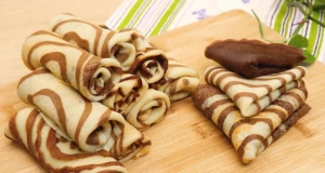 Hebké vzorované dvoubarevné palačinky: Perfektní recept na snídani Hebké vzorované dvoubarevné palačinky: Perfektní recept na snídani