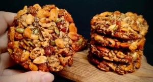 Ořechové cookies sušenky se sušeným ovocem a mákem: Krok za krokem Energetické Ořechové cookies sušenky se sušeným ovocem a mákem: Krok za krokemzdravé cookies sušenky, které si ihned zamilujete - Bez mouky a cukru!