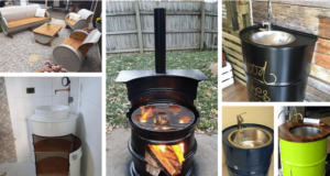 Přeměna starého, plechového sudu na funkční kousek – Inspirujte se tímto nápadem!