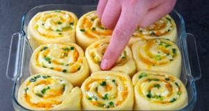 Oblíbená klasika tentokrát z kynutého těsta – Recept na skvělé slané šneky!