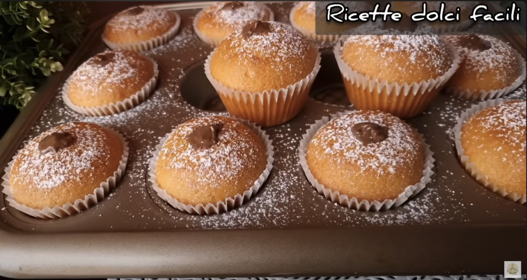 Měkké a nadýchané muffiny z jogurtového těsta s Nutellou - Nebe v ústech!