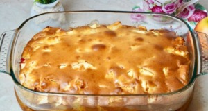 Domácí jablkový koláč s máslem a vanilkovou vůní: Recept krok za krokem Domácí jablkový koláč s máslem a vanilkovou vůní: Recept krok za krokem