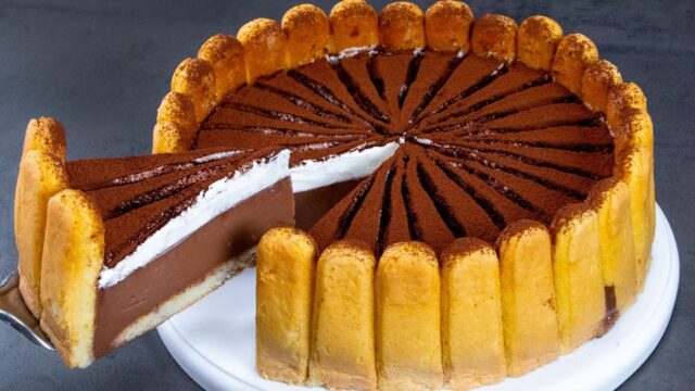 Výborný recept na piškotový dort s fantastickým čokoládovým krémem