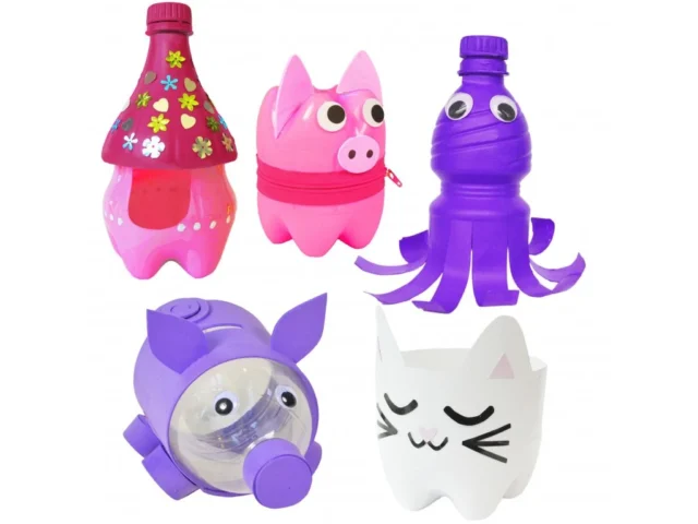 Kreativní a zajímavé dekorace z recyklovaných PET lahví - Tvoření s dětmi Kreativní a zajímavé dekorace z recyklovaných PET lahví - Tvoření s dětmi